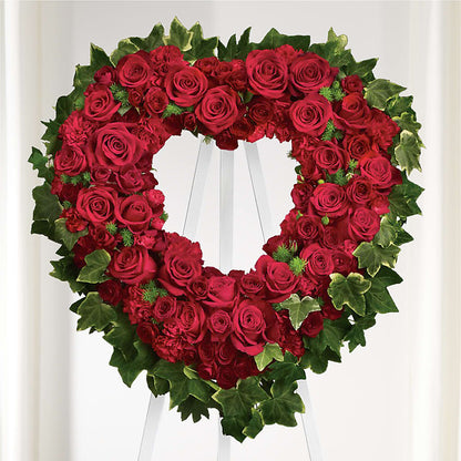Wholehearted Standing Spray – SB FLORAL & DESIGN, Erie IL