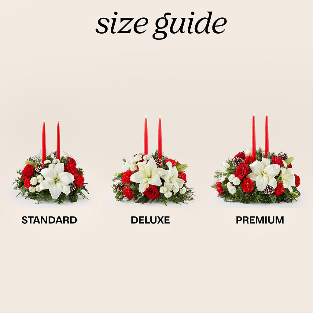 Seasonal Festivities Centerpiece – SB FLORAL & DESIGN, Erie IL