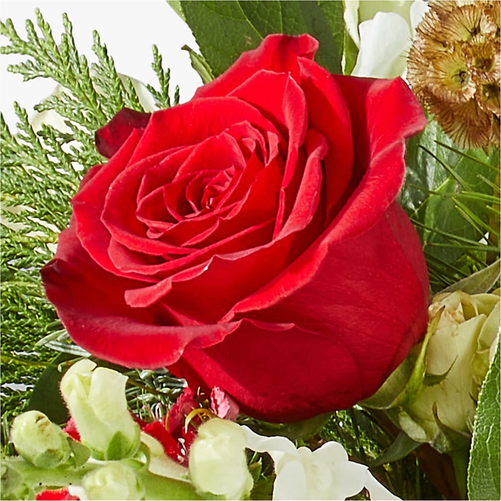 Deck the Halls Bouquet – SB FLORAL & DESIGN, Erie IL