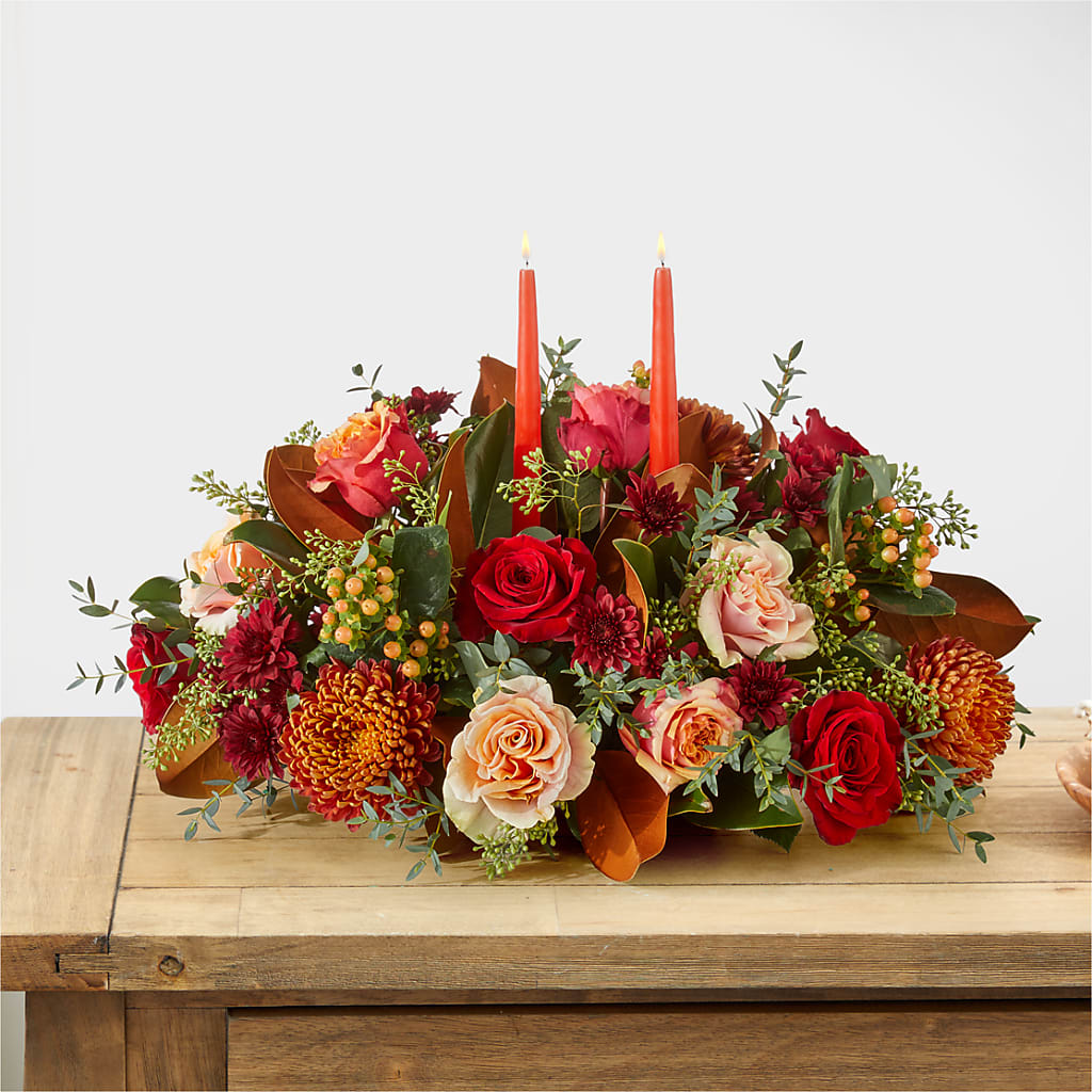 Gather Near Centerpiece – SB FLORAL & DESIGN, Erie IL