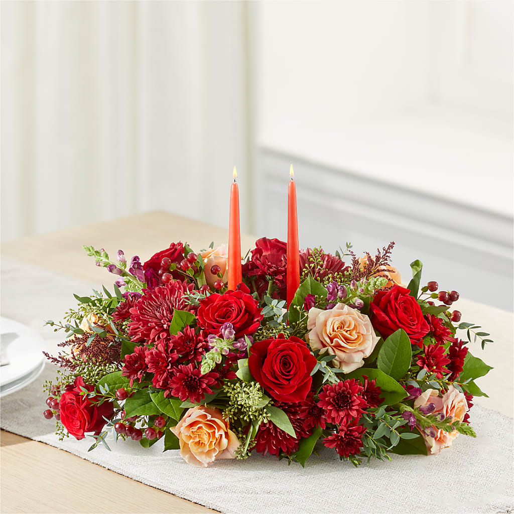 Most Thankful Centerpiece – SB FLORAL & DESIGN, Erie IL