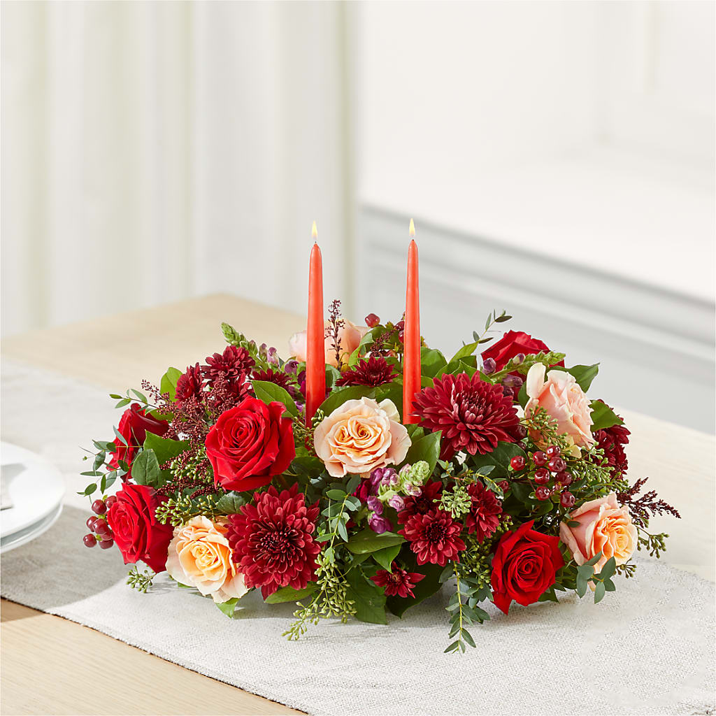 Most Thankful Centerpiece – SB FLORAL & DESIGN, Erie IL