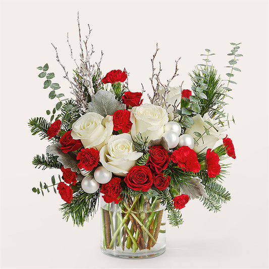 Trimming the Tree Bouquet – SB FLORAL & DESIGN, Erie IL