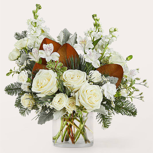 Fresh Snowfall Bouquet – SB FLORAL & DESIGN, Erie IL