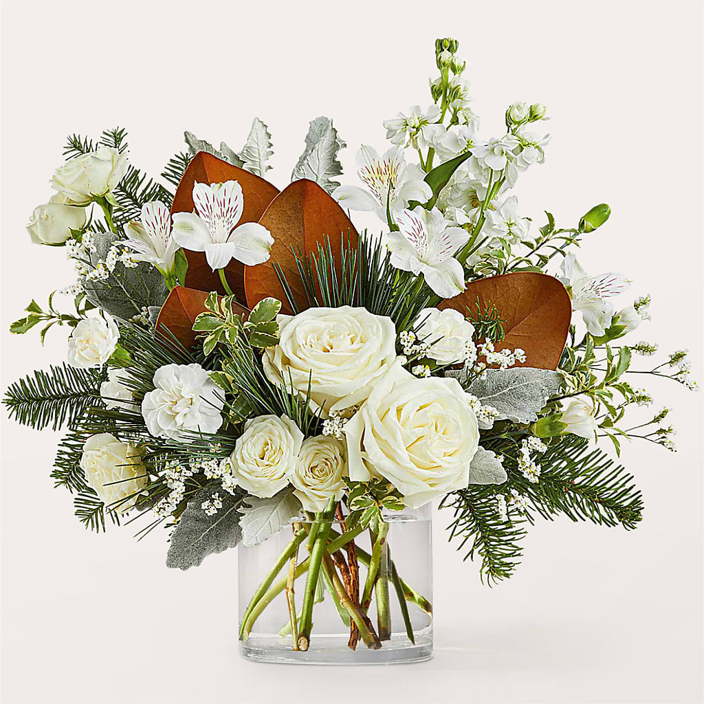 Fresh Snowfall Bouquet – SB FLORAL & DESIGN, Erie IL