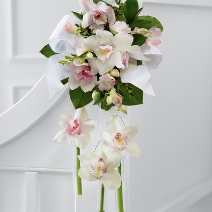 Perfect Entrance Pew Arrangement – SB FLORAL & DESIGN, Erie IL