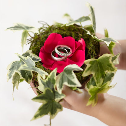 Lila Rose Ring Nest – SB FLORAL & DESIGN, Erie IL