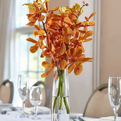Orange Mokara Bud Vase – SB FLORAL & DESIGN, Erie IL