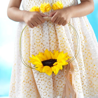 Sweet Sunshine Flower Girl Bouquet – SB FLORAL & DESIGN, Erie IL