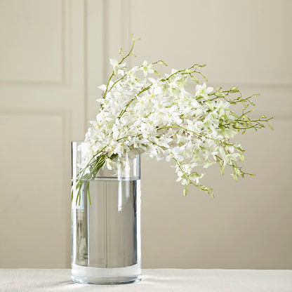 White Dendrobium Bouquet – SB FLORAL & DESIGN, Erie IL